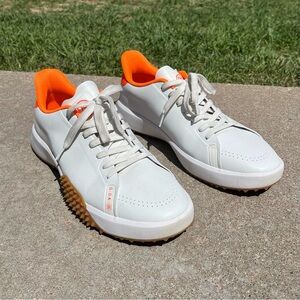 G/FORE G.112 Men’s Golf Shoes White/Orange Sz. 12.5 US 45.5 EUR 29.5 JP